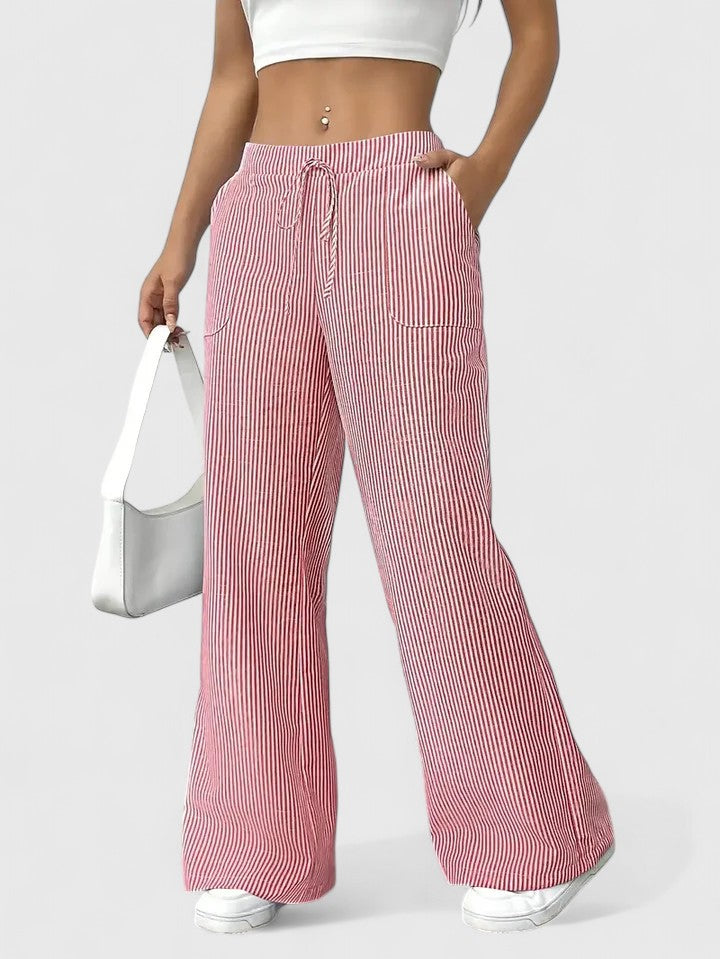TATIENNE | ELEGANT RELAXED WIDE-LEG PANTS