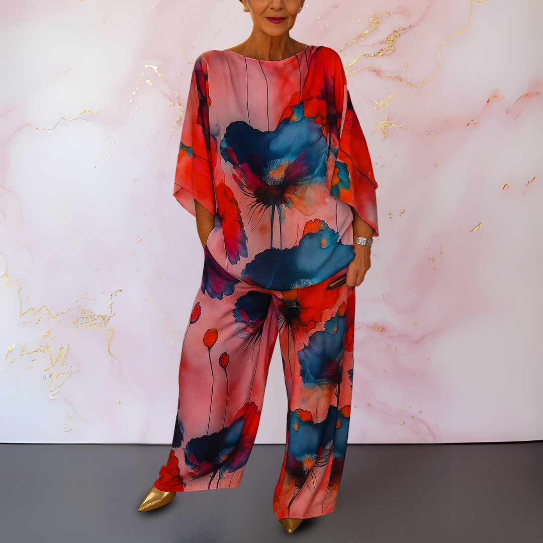 Monique | Satin Two-Piece Set