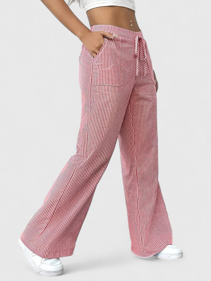 TATIENNE | ELEGANT RELAXED WIDE-LEG PANTS