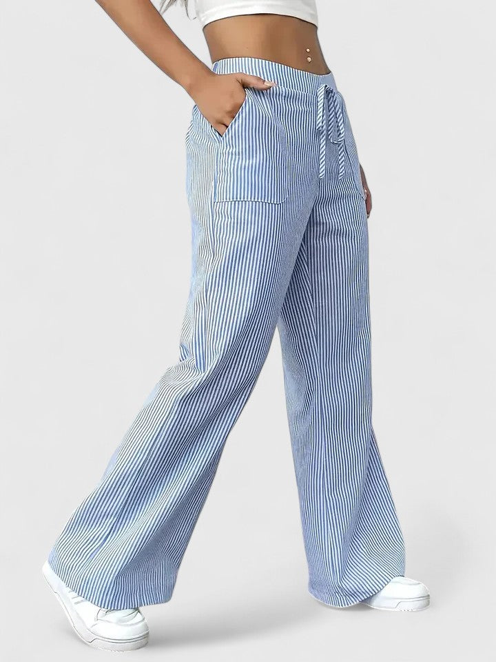 TATIENNE | ELEGANT RELAXED WIDE-LEG PANTS