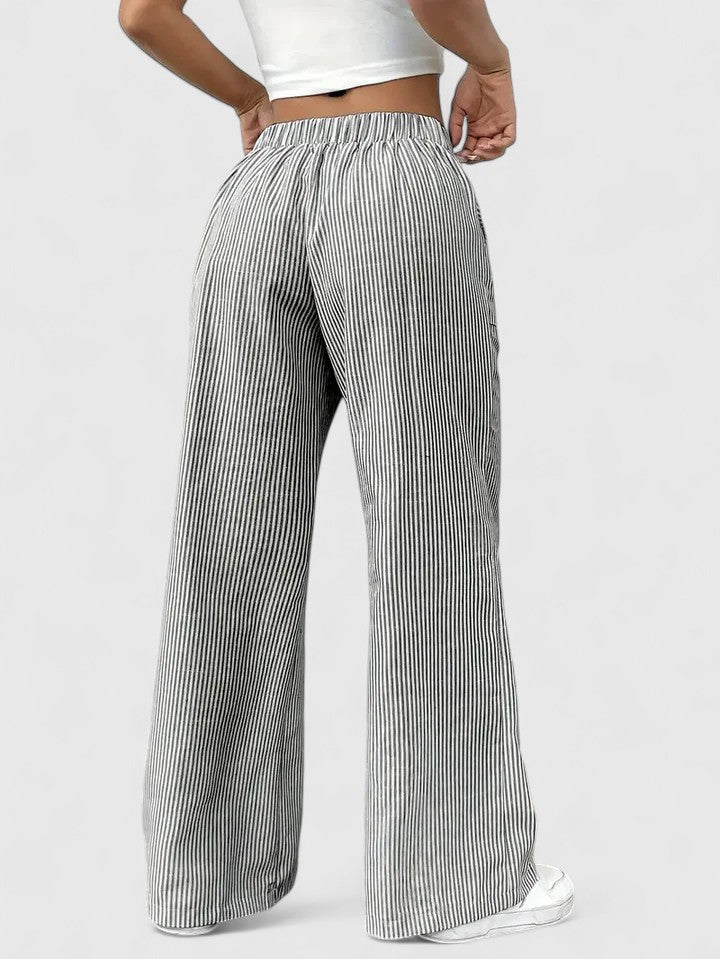 TATIENNE | ELEGANT RELAXED WIDE-LEG PANTS