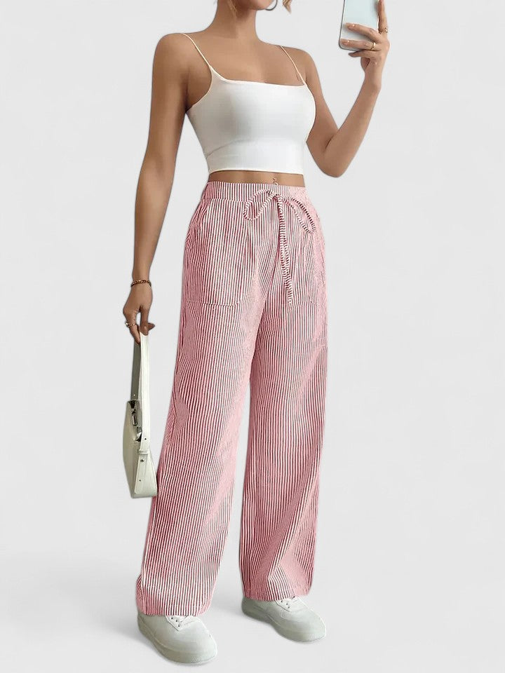 TATIENNE | ELEGANT RELAXED WIDE-LEG PANTS