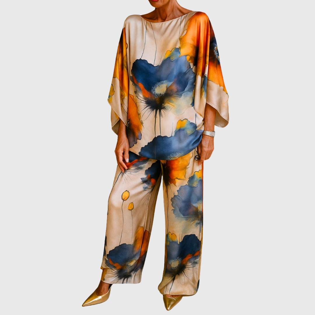 Monique | Satin Two-Piece Set