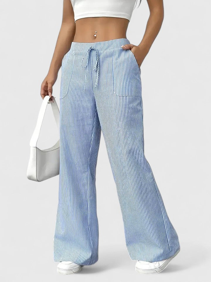 TATIENNE | ELEGANT RELAXED WIDE-LEG PANTS