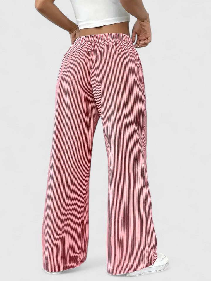 TATIENNE | ELEGANT RELAXED WIDE-LEG PANTS