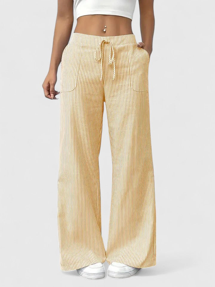 TATIENNE | ELEGANT RELAXED WIDE-LEG PANTS