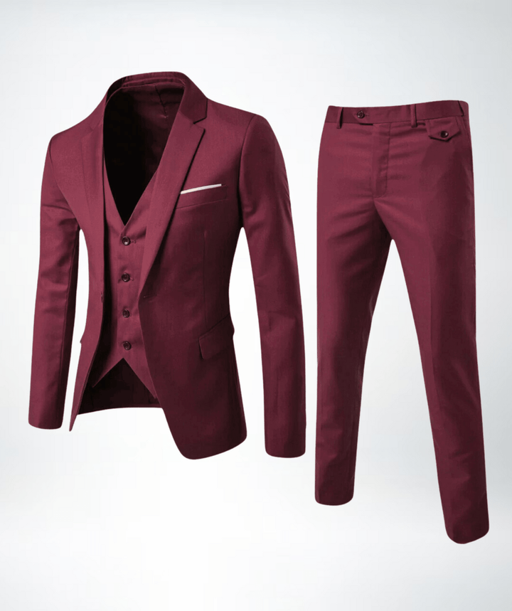 Eric | Men Three Piece Classic Formal Suit Set