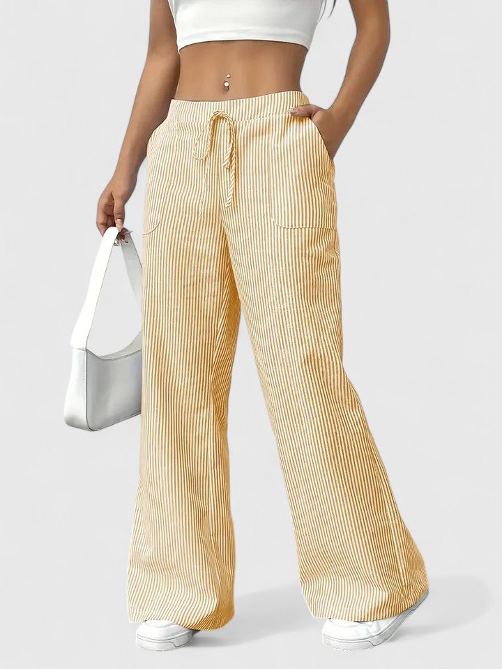 TATIENNE | ELEGANT RELAXED WIDE-LEG PANTS