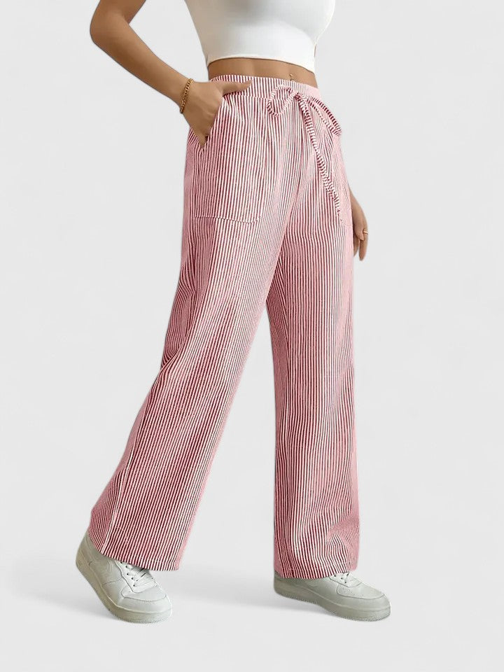 TATIENNE | ELEGANT RELAXED WIDE-LEG PANTS