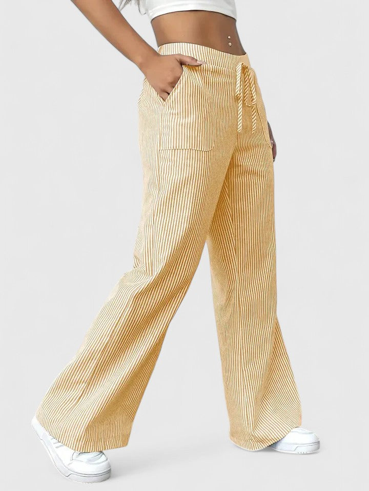 TATIENNE | ELEGANT RELAXED WIDE-LEG PANTS