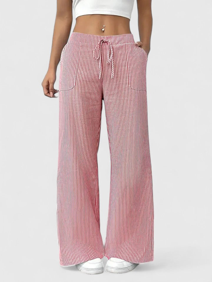 TATIENNE | ELEGANT RELAXED WIDE-LEG PANTS
