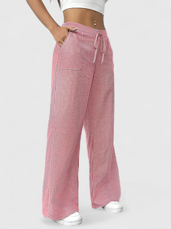 TATIENNE | ELEGANT RELAXED WIDE-LEG PANTS